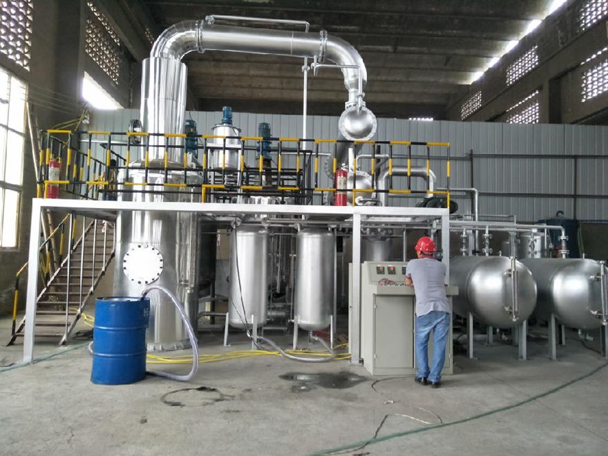 HDS series of waste oil catalytic cracking distillation refining equipment